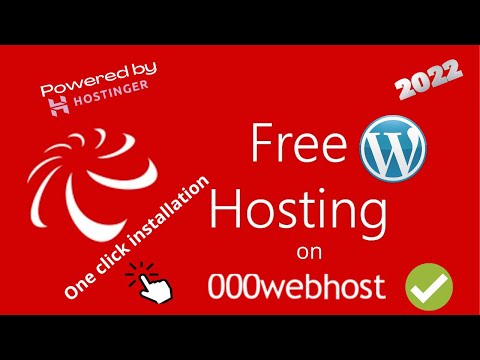 How to install WordPress on 000webhost | FREE web hosting