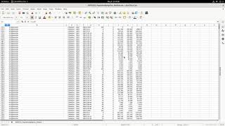 LibreOffice Calc: Freezing first row in a spreadsheet