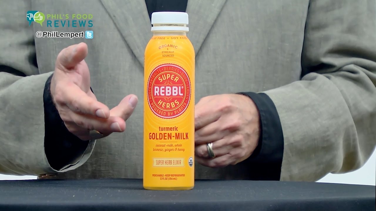 REBBL Elixir Turmeric GoldenMilk is MY PICK OF THE WEEK! YouTube