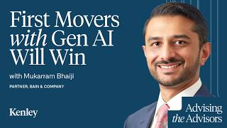 First Movers with Gen AI Will Win — Bain’s Mukarram Bhaiji on AI Strategy in Consulting
