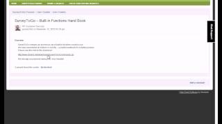 SurveyToGo Logic 01 - Overview