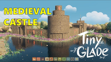 Tiny Glade: Medieval Castle (Speed build)