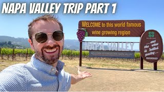 Napa & Sonoma Valley Trip Part 1 Wine Tasting at Sebastiani, Black Stallion, Peju + Food & Sights