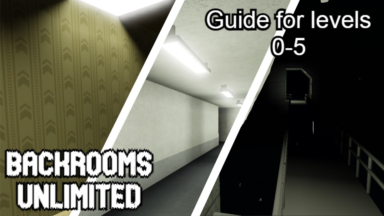 THE BEST BACKROOMS GAME ON ROBLOX  Backrooms Unlimited Levels 1 - 13 