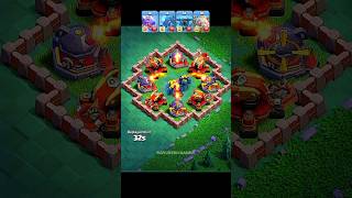 The "IMPOSSIBLE" Builder Base 2.0 Trap! 😱 #shorts #clashofclans #youtubeshorts