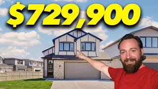 Tour a New Construction Home with Lake Views in South Lethbridge Alberta