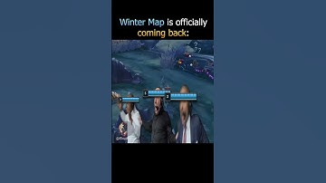WINTER MAP IS COMING BACK🎅 #leagueoflegendsmemes #gaming #leagueoflegends