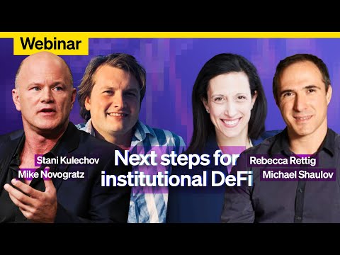 Next Steps for Institutional DeFi