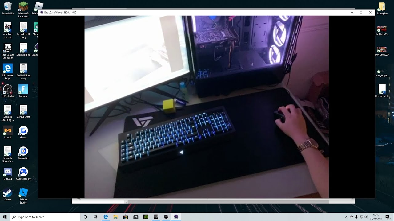SIMPLE! Use iPhone As A WEBCAM ON OBS *FREE* *WIRELESS* - YouTube