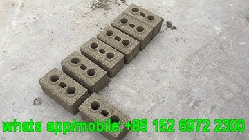 SYN1-5 hydraulic press full automatic lego brick machine (small block production line)