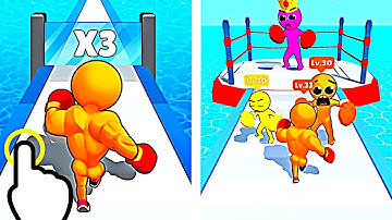 Level Up Runner - Make Big Stickman Run - All Levels iOS Android GamePlay #5