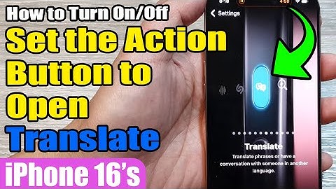 🔄 How to Set the Action Button to Open Translate 🌍 on iPhone 16/16 Pro Max/iOS 18
