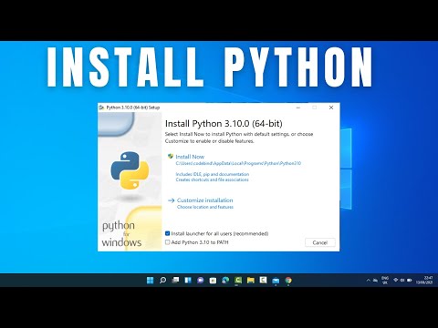 How to Install Python on Windows 11