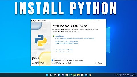 Python installation guide - YouTube