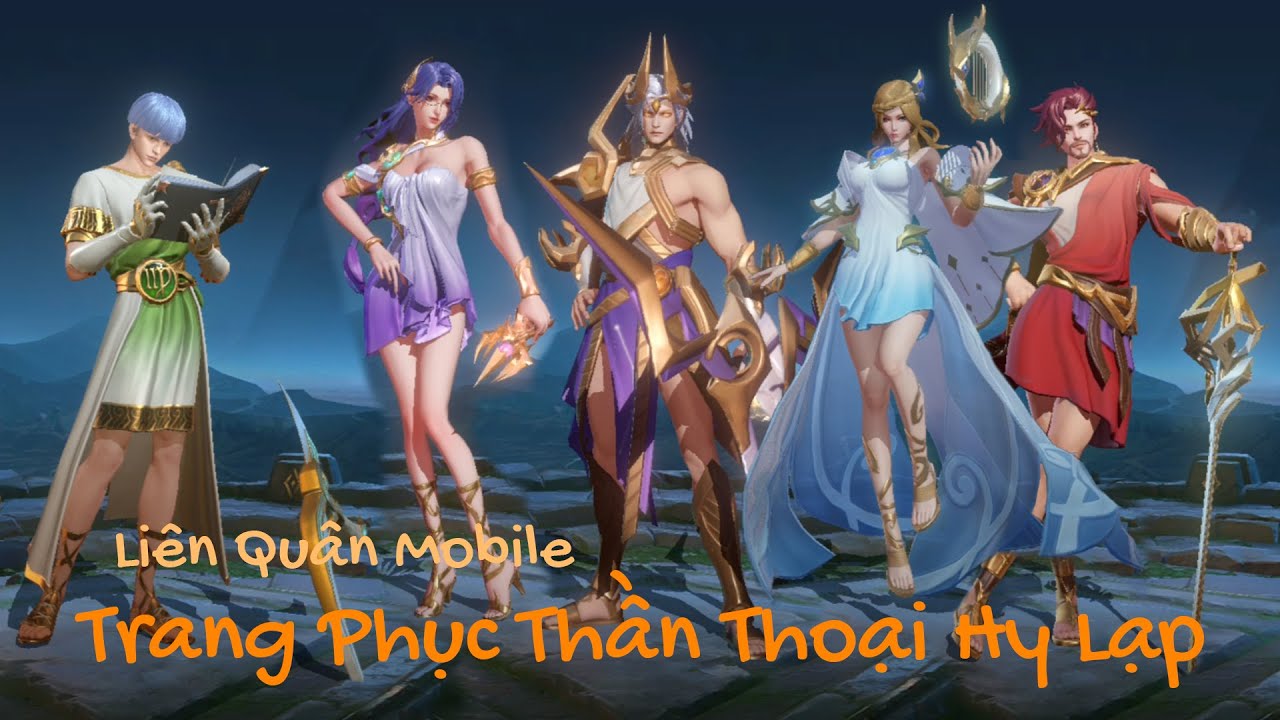 Trang phục Thần Thoại Hy Lạp trong Liên Quân Mobile – SkinGame