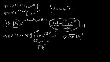 Quantum mechanics, find the normalization factor