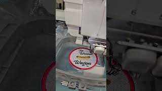 Customer Patch Stitch Out #machineembroidery #embroidery #custom #smallbusiness #patch