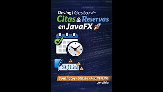 Devlog Javafx Gestor De Citas Offline Evitando Solapes