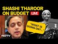 Budget News LIVE | Shashi Tharoor Interview | Shashi Tharoor Slams Budget 2026 | Budget LIVE
