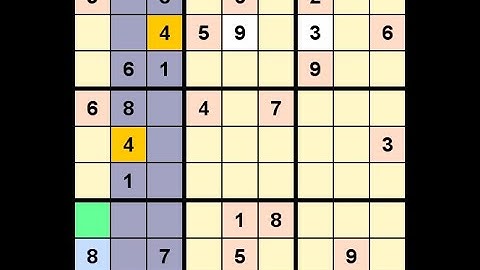 How to Solve Los Angeles Times Sudoku Expert June 3, 2020
