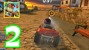 Beach Buggy Racing - Gameplay Walkthrough Part 2 - Coconut Cup & Beach Bro Boss