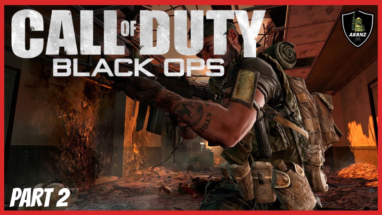 Call of Duty Black Ops Campaign Gameplay (Part 2) YouTube