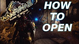 How to THE QUILLS & OPEN THE DOOR [Plains of Eidolon]