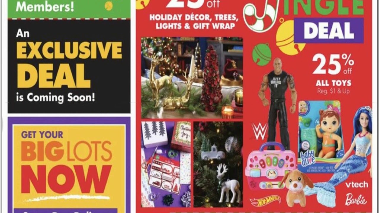 Dollar General & Big Lots Black Friday 2020 Ad Scan 2020 Black Friday