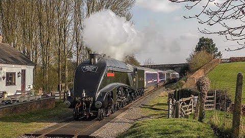 4498/60007 Sir Nigel Gresley With Coaches ! Severn Valley Railway Test Run