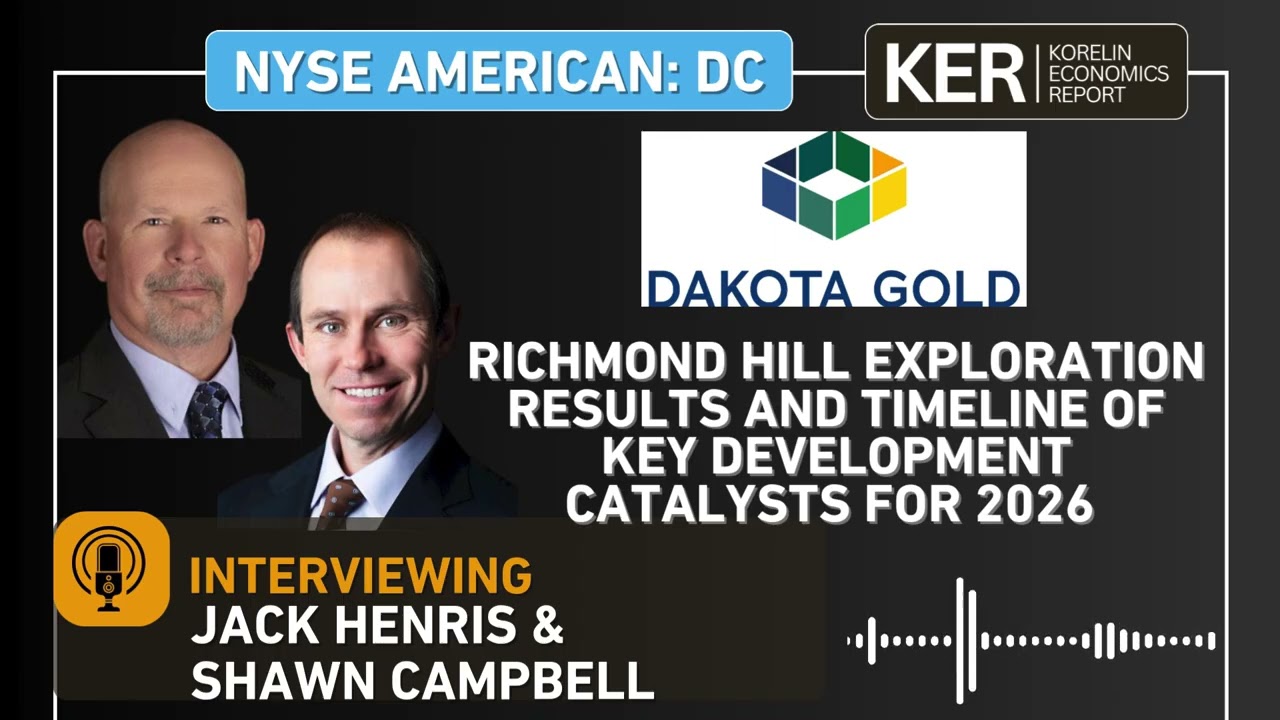 Dakota Gold – Richmond Hill Exploration Results And Timeline Of Key Development Catalysts For 2026