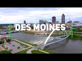 Des Moines, Iowa | 4K drone footage