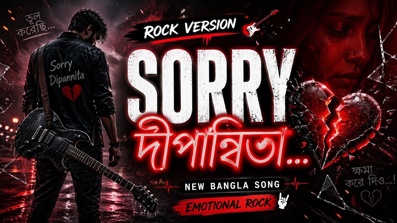 SORRY দীপান্বিতা 💔🔥 | Rock Version | New Bangla Rock Song 2026 ...