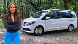 Living in a Luxury Minivan in a New Place  Stealth Camper Van for Van Life