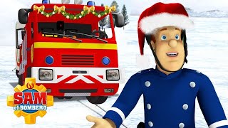 El Bombero Sam | ¡Feliz Navidad de Sam el Bombero! | Rescates de bombero | Dibujos animados