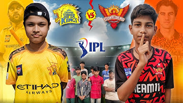 CSK vs SRH MINI IPL MATCH  🔥🏏  |  #cricket #dhoni