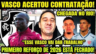 Fechado Vasco Acerta Contratação De Novo Reforço Para 2026 Chegada De Johan Rojas Aboubakar E