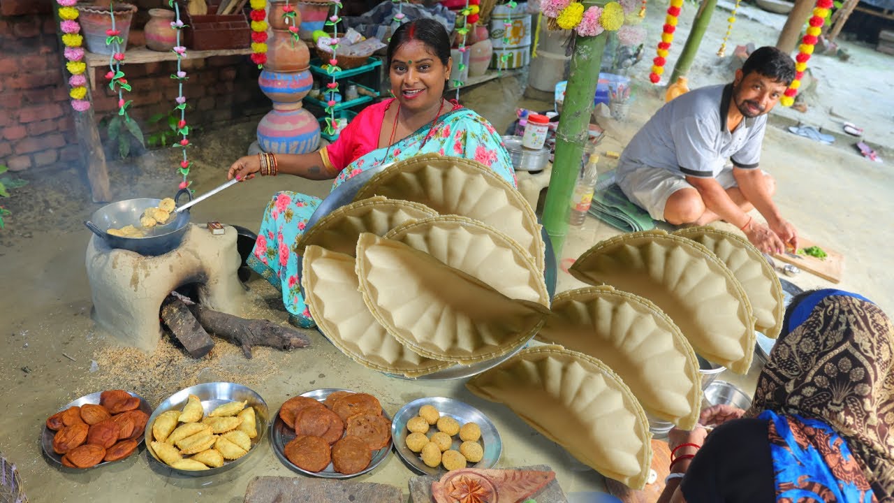 जितिया पर मैंने बनाई 6 तरह के पकवान | मेरे गांव में जितिया पर क्या बनता है