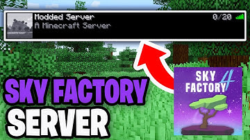 How To Make Skyfactory 4 Server FREE! - Tutorial