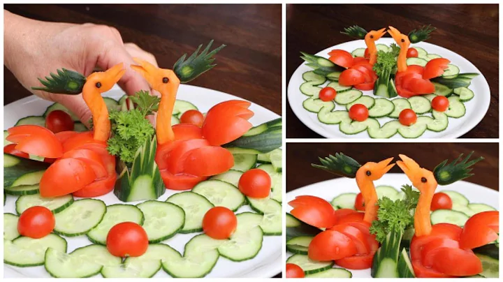 Super Salad Decoration Ideas for Party Garnishing - Creative Food Art - DayDayNews