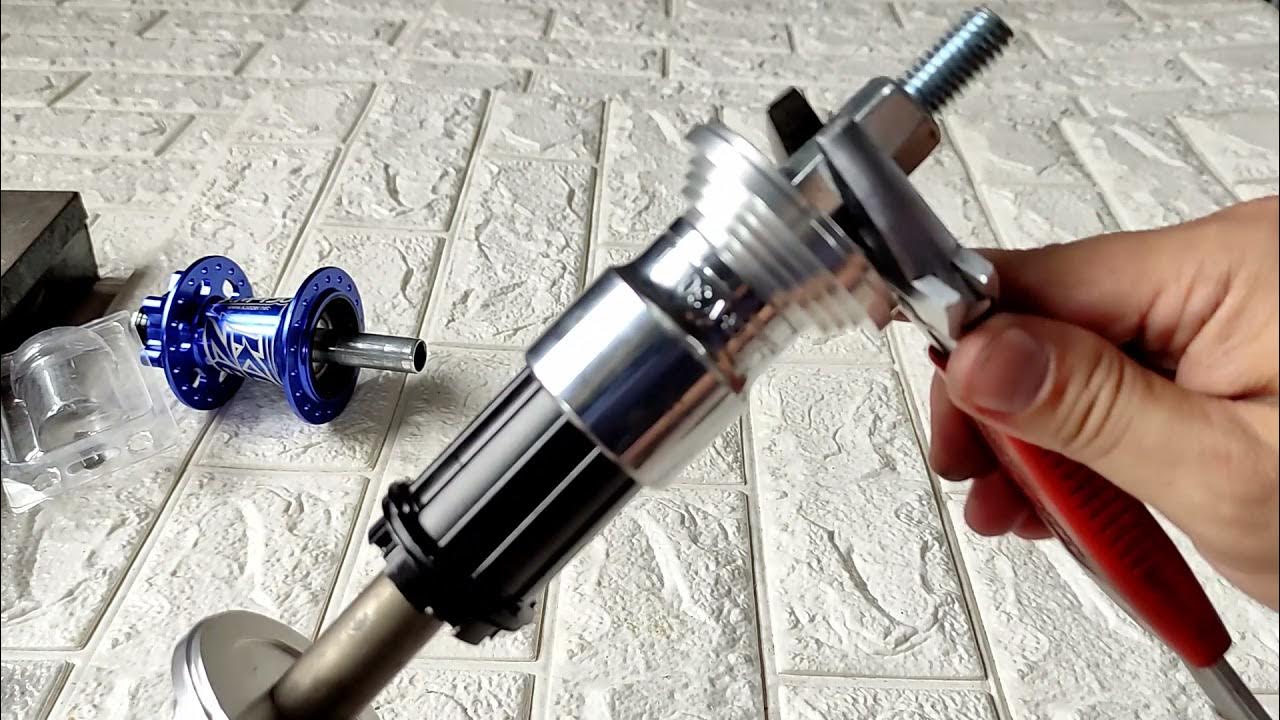 HOW TO REMOVE SEALED BEARINGS ON 6 PAWLS FREEHUB BODY, USING THE RAGUSA PRESS TOOL YouTube