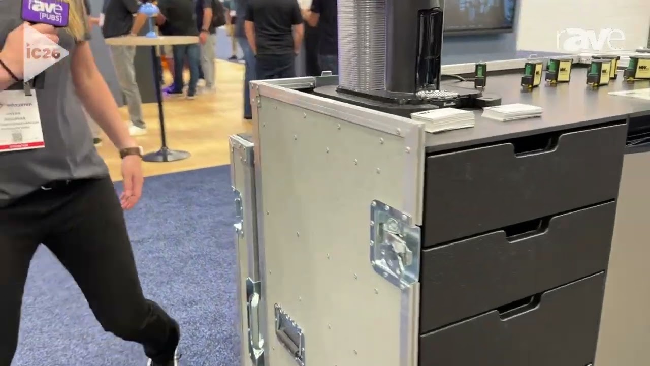 InfoComm 2026: NationWide Case Shows Pantry WorkBox With Fridge, Coffee Pot and Customizable Drawers