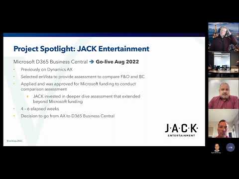 Dynamics 365: F&O or BC? A Customer Journey and Things to Consider - video from enVista