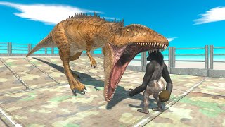 Carcharodontosaurus Death Run  Animal Revolt Battle Simulator