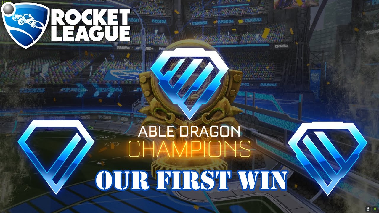 Our first diamond tournament win! (Full tournament) [Rocket League] 