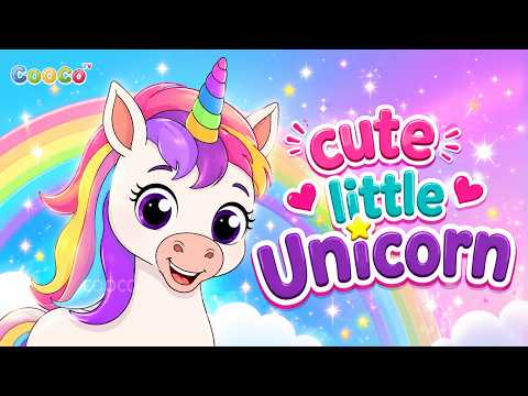 Cute Little Unicorn | Magical Unicorn Song for Kids | Cooco TV | Nursery Rhymes