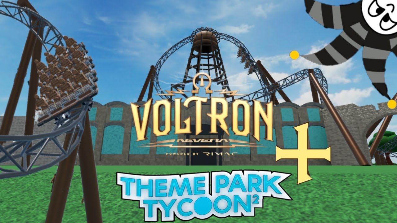 Строительство Вольтрона Невера в Theme Park Tycoon 2