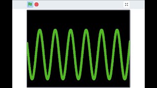 Simple Sine Wave Tutorial in Scratch (No Trigonometry)