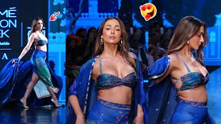 Malaika Arora Ramp Walk At Lakme Fashion Week 2022 Malaika Arora Mesmerizing Looks Fc