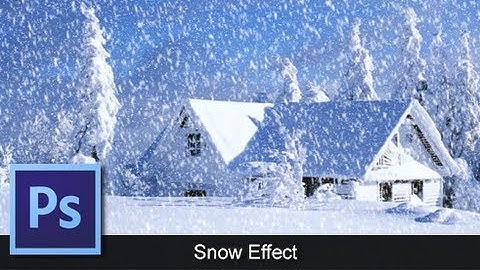 Photoshop | Snow Effect | Tutorial
