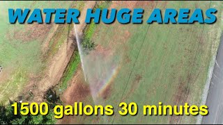 How To Water Large Areas FAST Best Water Sprinkler